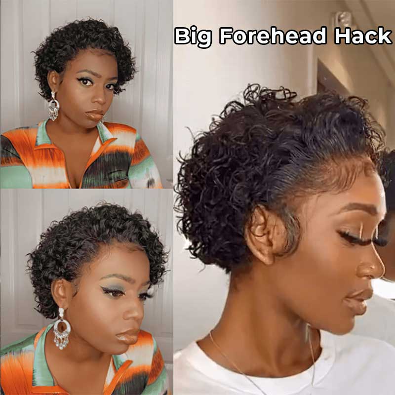 4C Edges BIG FOREHEAD HACK 13x2 Lace Frontal 100% Human Hair