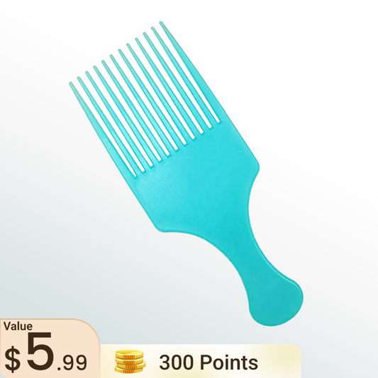 300 Points | Afro Comb Smooth Hair Pick Comb Lift Detangle Hair Comb For Fluffing