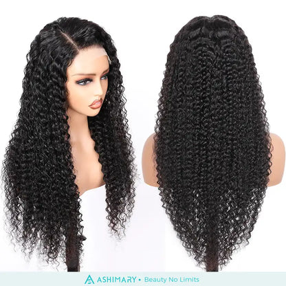 Deep Wave Full Lace Wig Ashimary Human Hair Wigs 250% Density