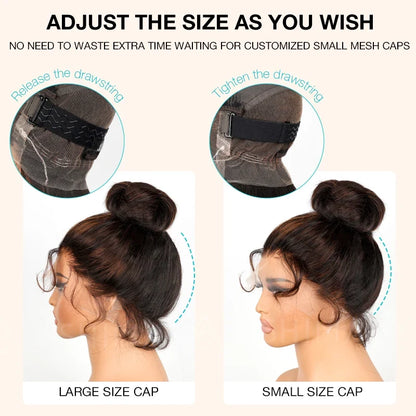 Highlight Straight Hair Parting Max Full Lace Frontal with Invisi Strap Pre Bleached & Plucked Wig
