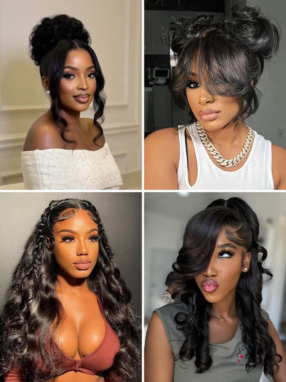 Body Wave Hair Quick Weave 3pcs Brazilian 100% Virgin Human Hair Bundles