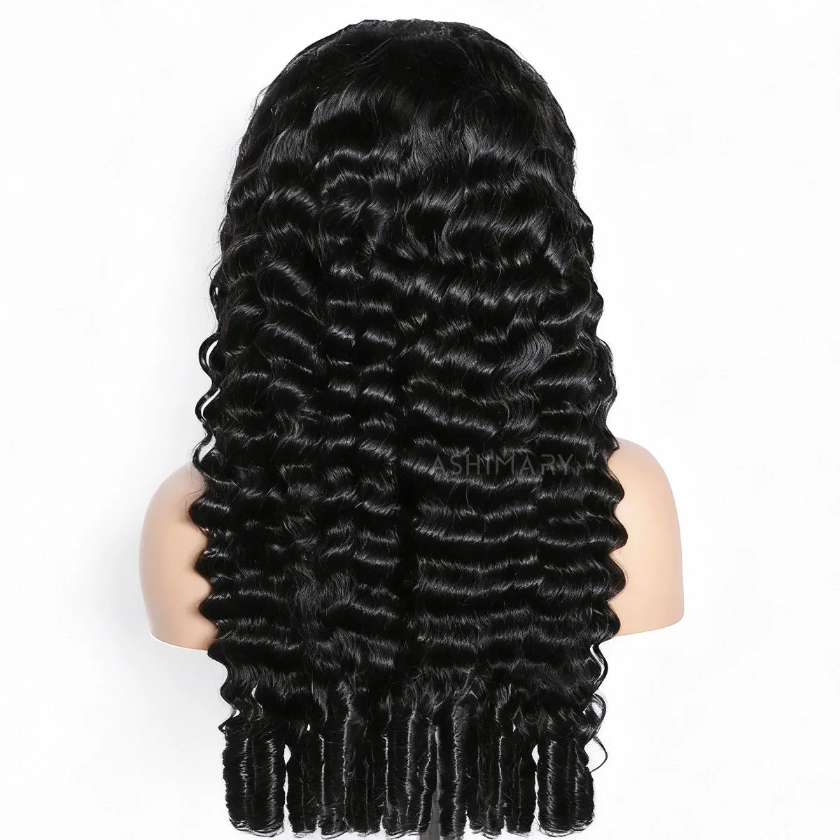 Burmese Loose Deep Wave Wig Glueless Pull Go 13x6 Full Lace Front with Snug Fit Drawstring