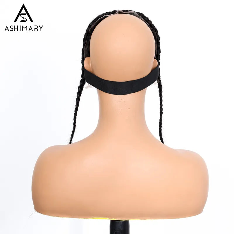Glueless Gele Style 13x4 Lace Frontal Pre-Plucked & Pre-Braid Natural Hairline Turban Frontal Tiny Knots Human Hair
