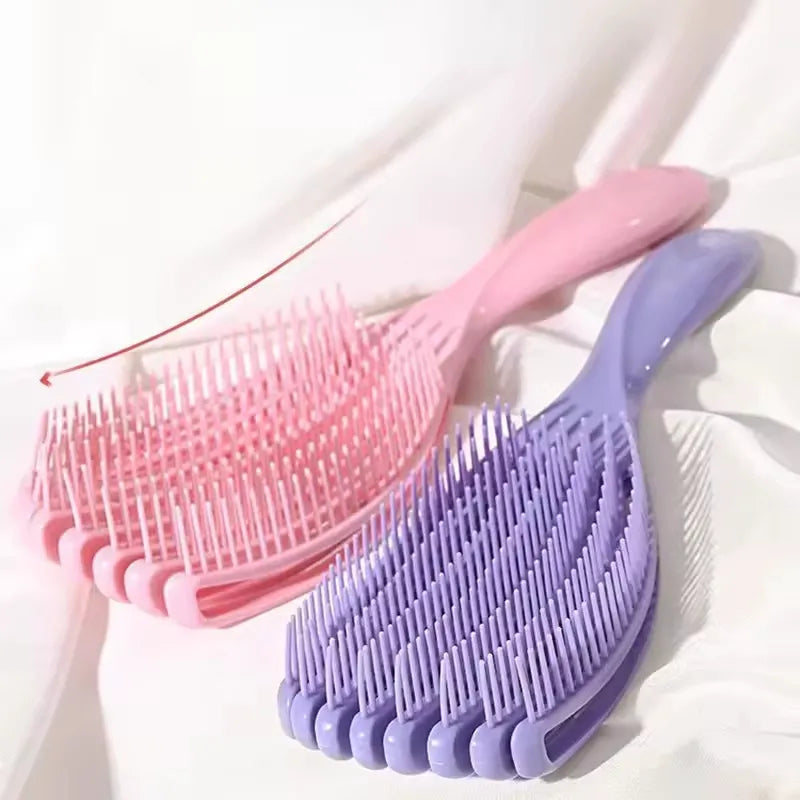 800 Points | Hair Brush Octopus Detangler Hairbrush For Curly Hair Thick Hair Styling Tools