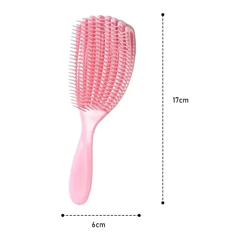 800 Points | Hair Brush Octopus Detangler Hairbrush For Curly Hair Thick Hair Styling Tools