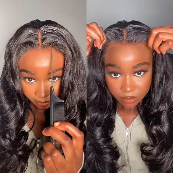 Flash Sale Ashimary Wear Go Glueless Wig Pre-Cut Lace With Bleached Knots Human Hair Beginner Friendly