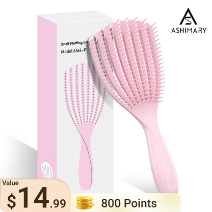 800 Points | Hair Brush Octopus Detangler Hairbrush For Curly Hair Thick Hair Styling Tools