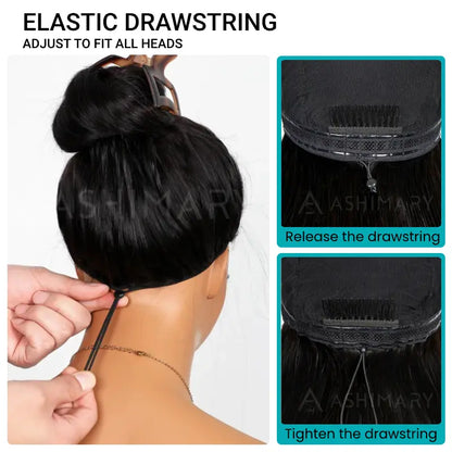 Trendy Curly Knotless 4x4 Lace Glueless Side Part Pre-Styled Wig Long Length