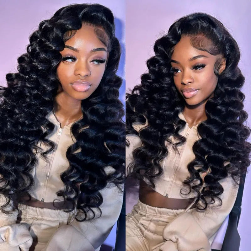 Loose Wave 13x4 13x6 Lace Frontal Wig 14A Brazilian Virgin Human Hair