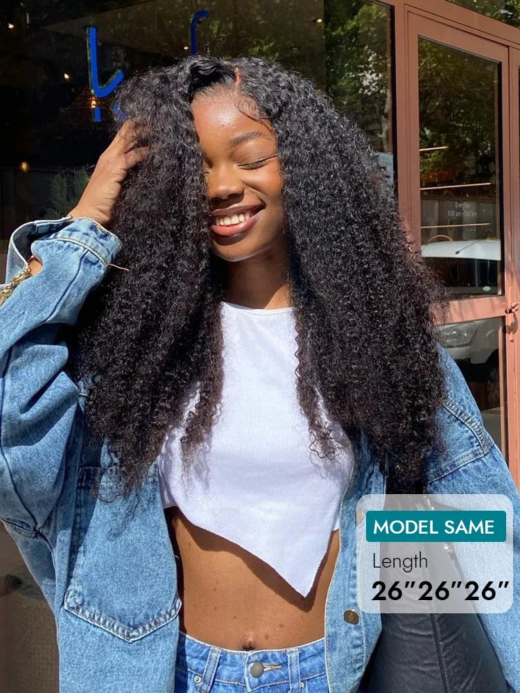 Jerry Curly 3pcs 100% Virgin Human Hair Bundles Hair Extension