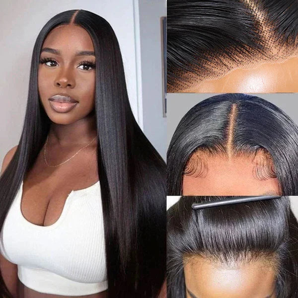 Flash Sale Ashimary Wear Go Glueless Wig Pre-Cut Lace With Bleached Knots Human Hair Beginner Friendly