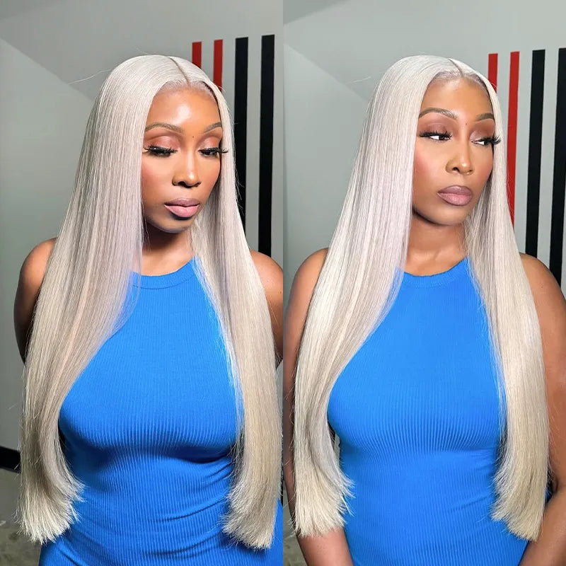BOGO White HD Transparent 13X4 Lace Front Wigs